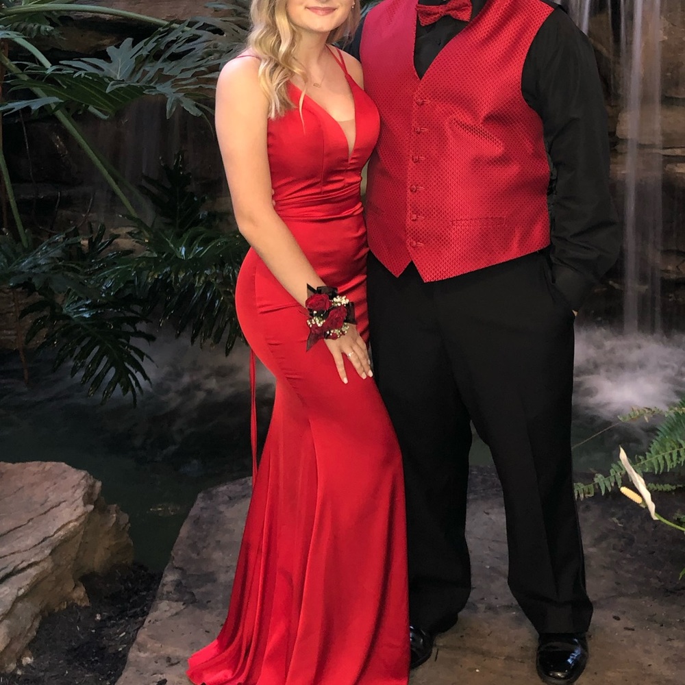 faviana size 0 prom dress